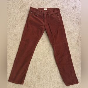 J Crew 770 corduroy pants, size 32 x 30